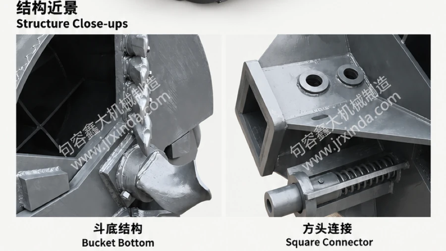 Double-Bottom Drilling Bucket — photo 2