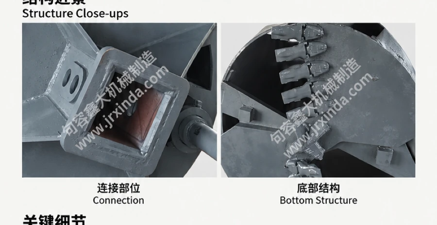 Double-Bottom Drilling Bucket — photo 2