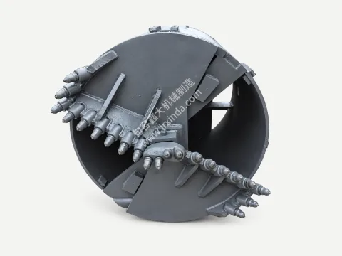 Double-Bottom Drilling Bucket