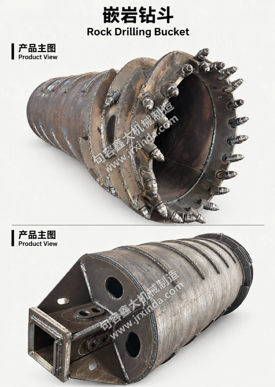 Rock Drilling Bucket — photo 1