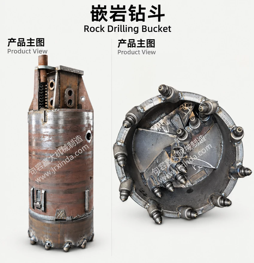 Rock Drilling Bucket — photo 1