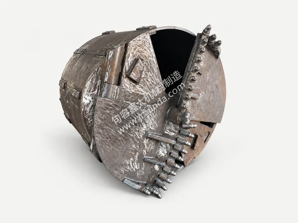 Double-Bottom Drilling Bucket